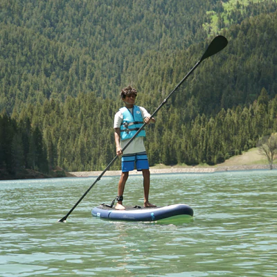 STAGE 2SIDE Double-Sided Paddleboard Paddle - Aluminum w/ PP+F Blades - SUP Paddle