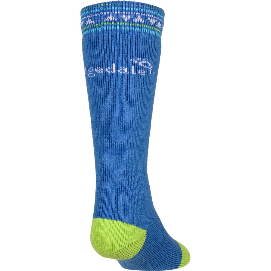 Bridgedale Kids Merino Socks - 2-Pack - Black/Blue