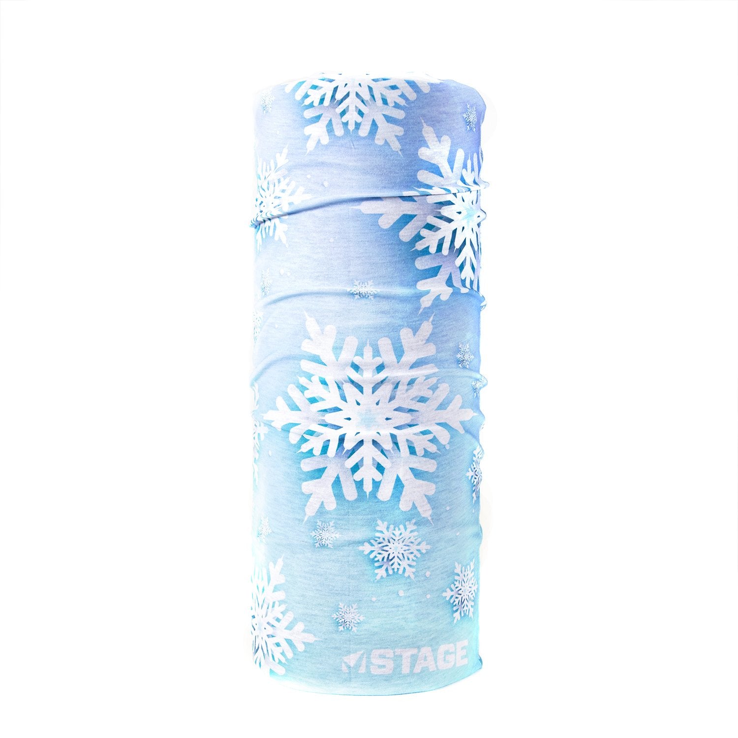 100% polyester microfiber. 100% seamless. One size fits most. Protection against the sun.  Protection against the wind. Quick drying.  Weighs 1.1 ounce. Machine washable.