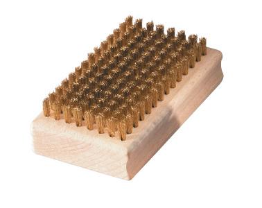 Purl Brass Wax Brush for Ski & Snowboard Tuning