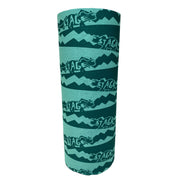 STAGE Jr Face Tube - Dino Teal - Fleece - Jr Small (4-7)