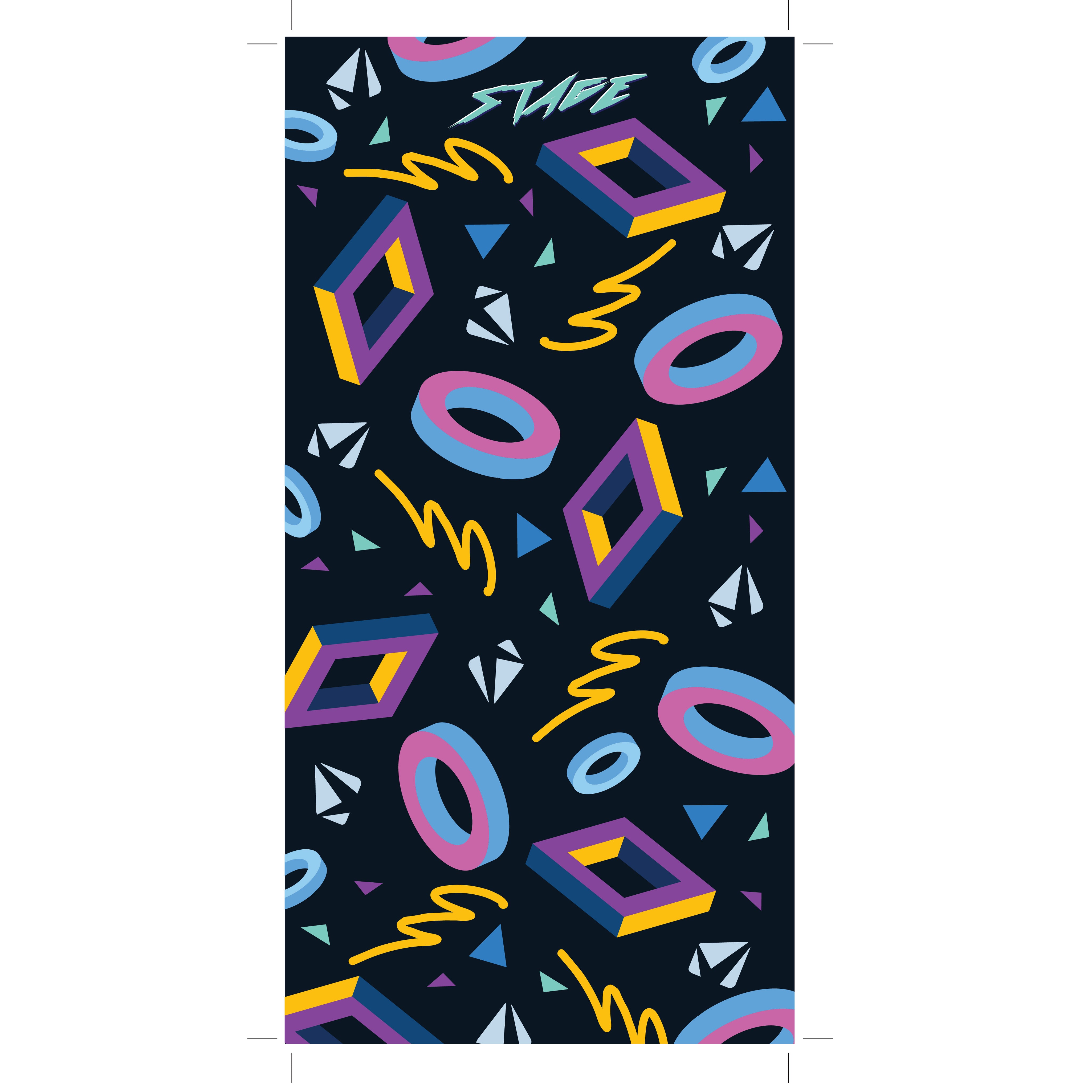 100% polyester microfiber. 100% seamless. One size fits most. Protection against the sun.  Protection against the wind. Quick drying.  Weighs 1.1 ounce. Machine washable.