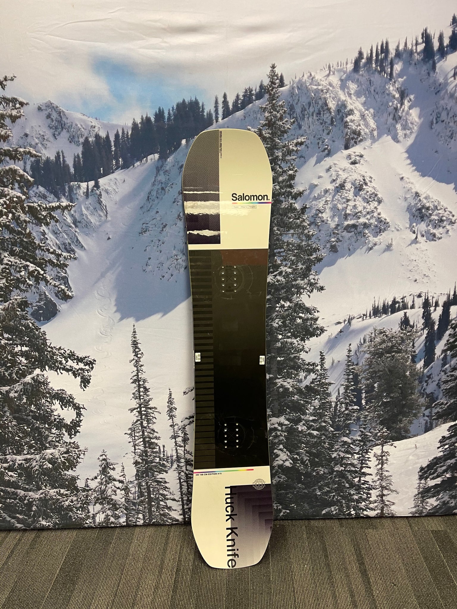 USED Salomon Huck Knife 148cm - All Mountain Snowboard - 20/21
