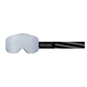 STAGE Frameless Prop Ski Goggle w/ Mirror Chrome Smoke Lens