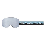 STAGE Frameless Prop Ski Goggle w/ Mirror Chrome Smoke Lens