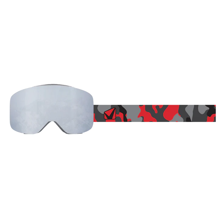 STAGE Frameless Prop Ski Goggle w/ Mirror Chrome Smoke Lens