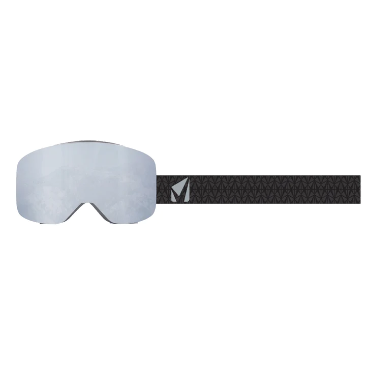 STAGE Frameless Prop Ski Goggle w/ Mirror Chrome Smoke Lens