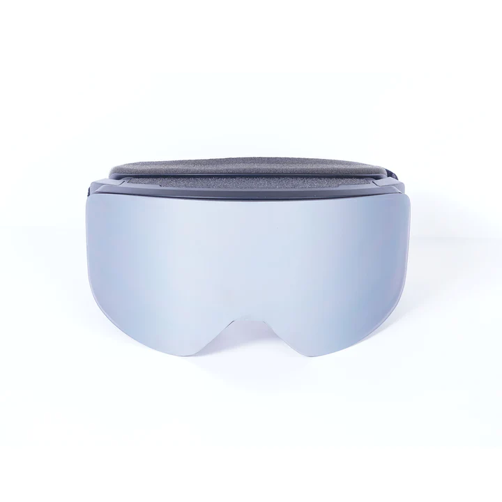 STAGE Frameless Prop Ski Goggle w/ Mirror Chrome Smoke Lens