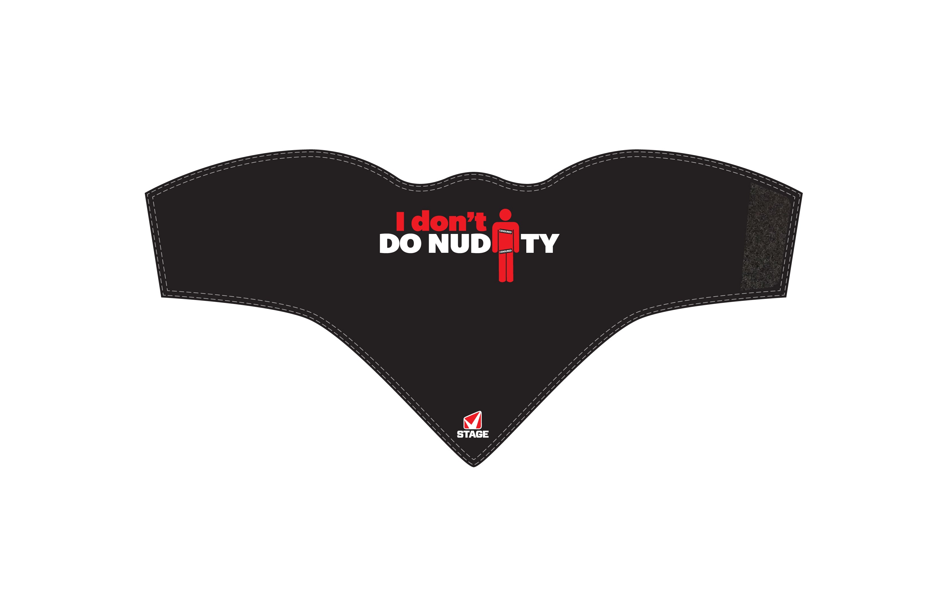 Stage - Graphic Face Masks - I Don't Do Nudity