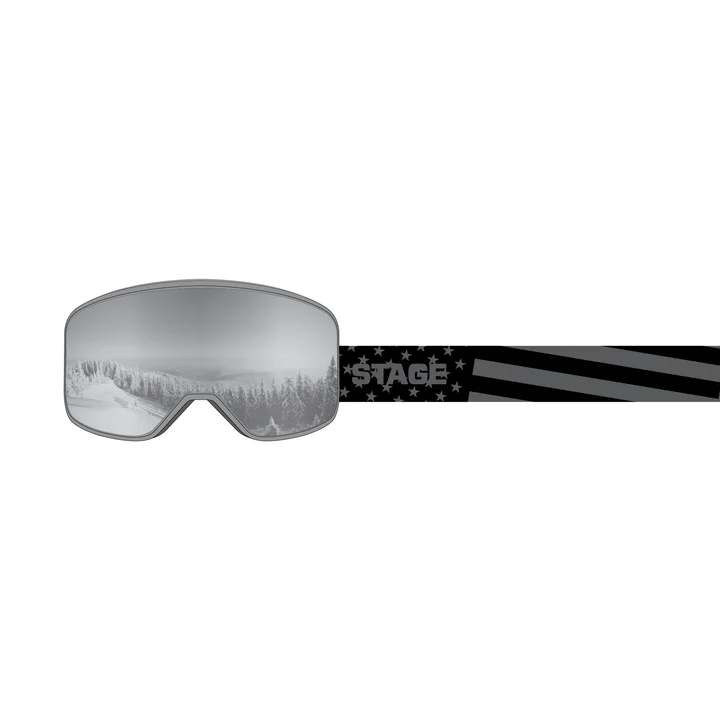STAGE Prop Goggle - Grey Frame / Mirror Chrome Lens