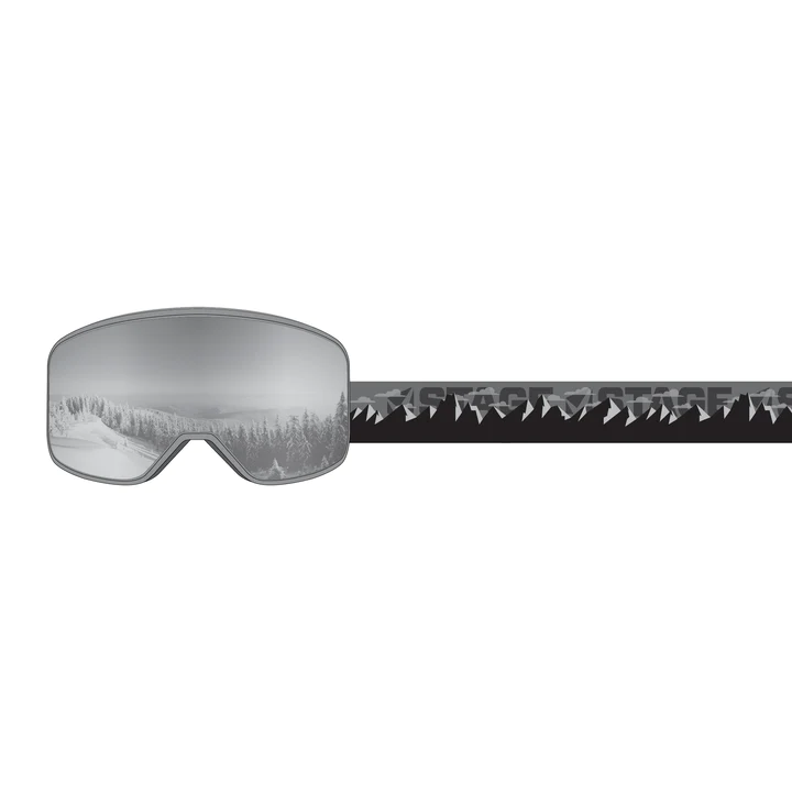 STAGE Prop Goggle - Grey Frame / Mirror Chrome Lens