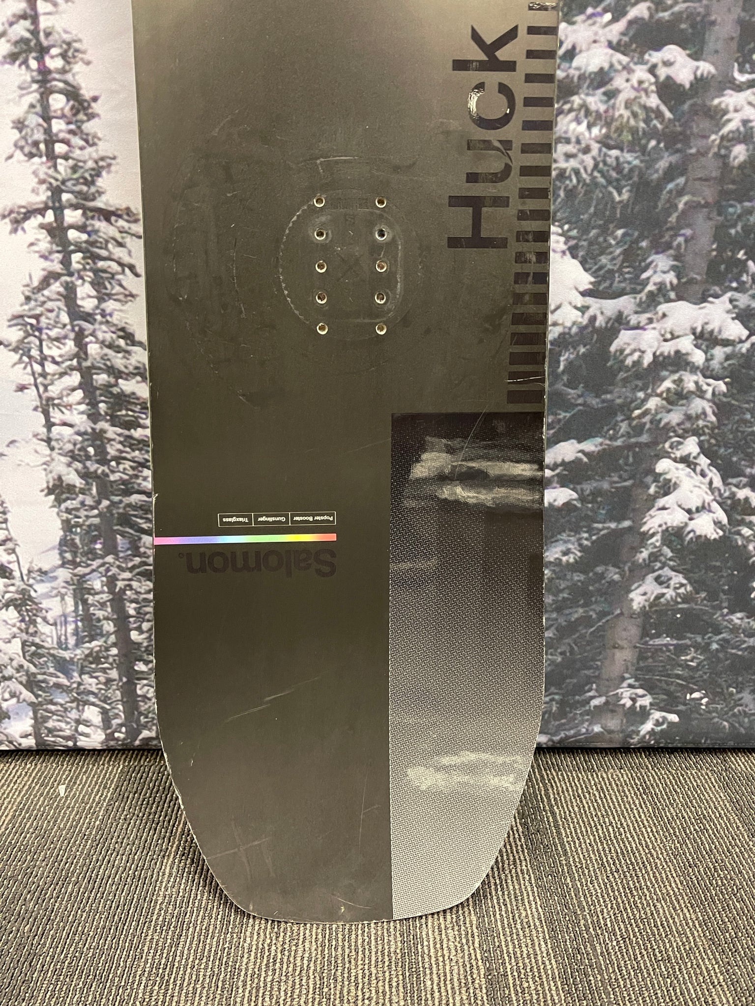 USED Salomon Huck Knife Pro 158cm - 2021 Freestyle Snowboard