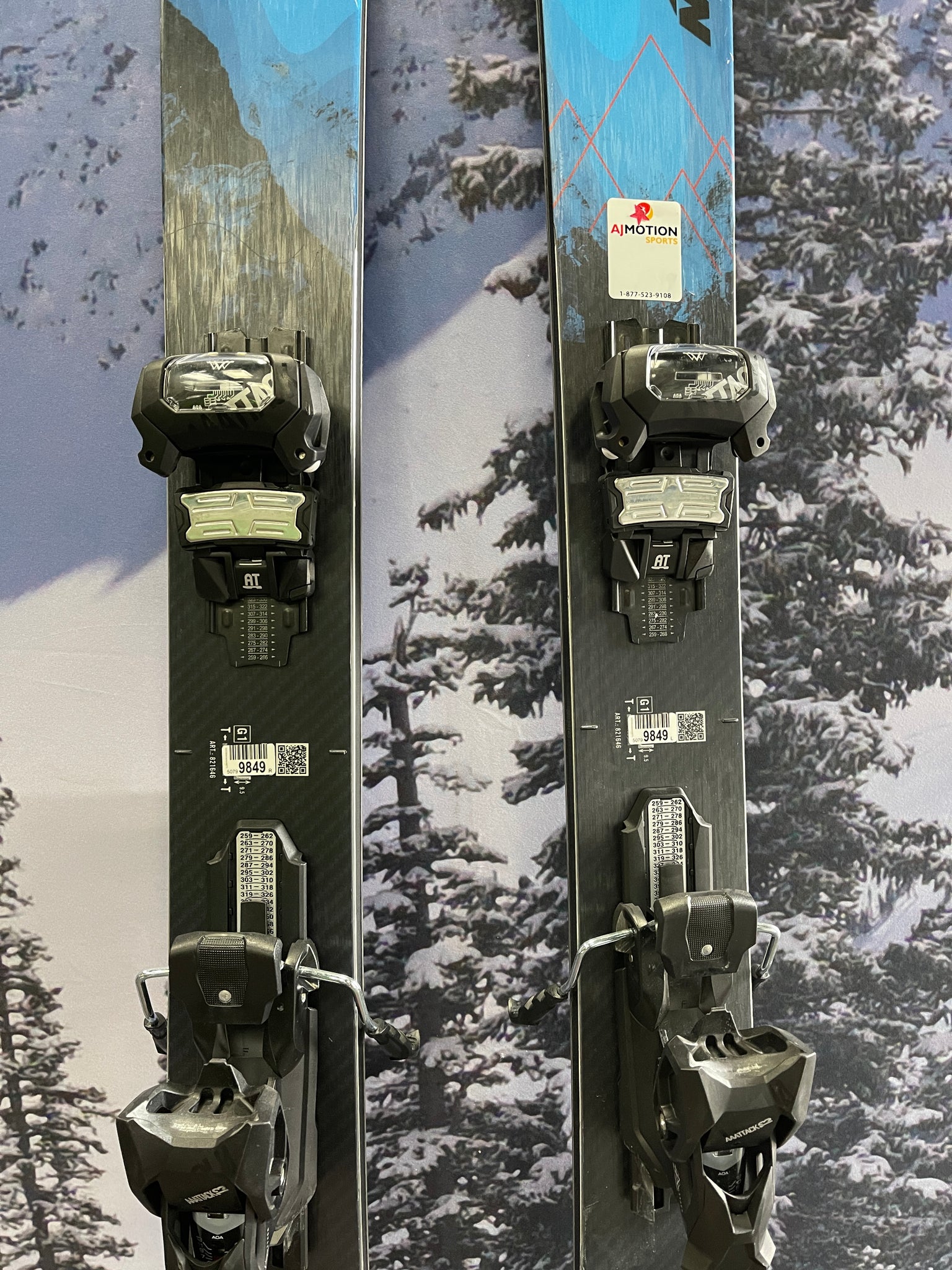 Used Nordica Enforcer 110 Free - 177cm Ski w/ Tyrolia Attack 13 Binding - 2021