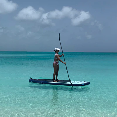 STAGE 2SIDE Double-Sided Paddleboard Paddle - Aluminum w/ PP+F Blades - SUP Paddle
