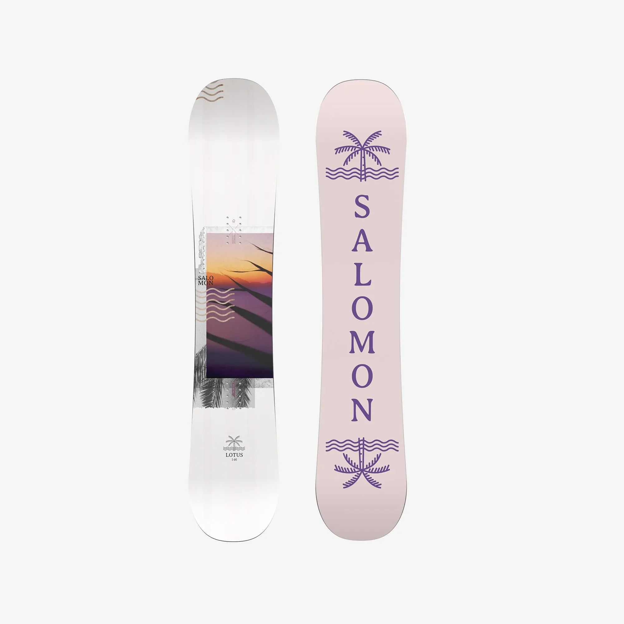The Lotus snowboard features a soft flex and a forgiving profile, facilitating progression and lowering consequences for beginners. This directional twin features Bite Free Edges for a catch free ride.