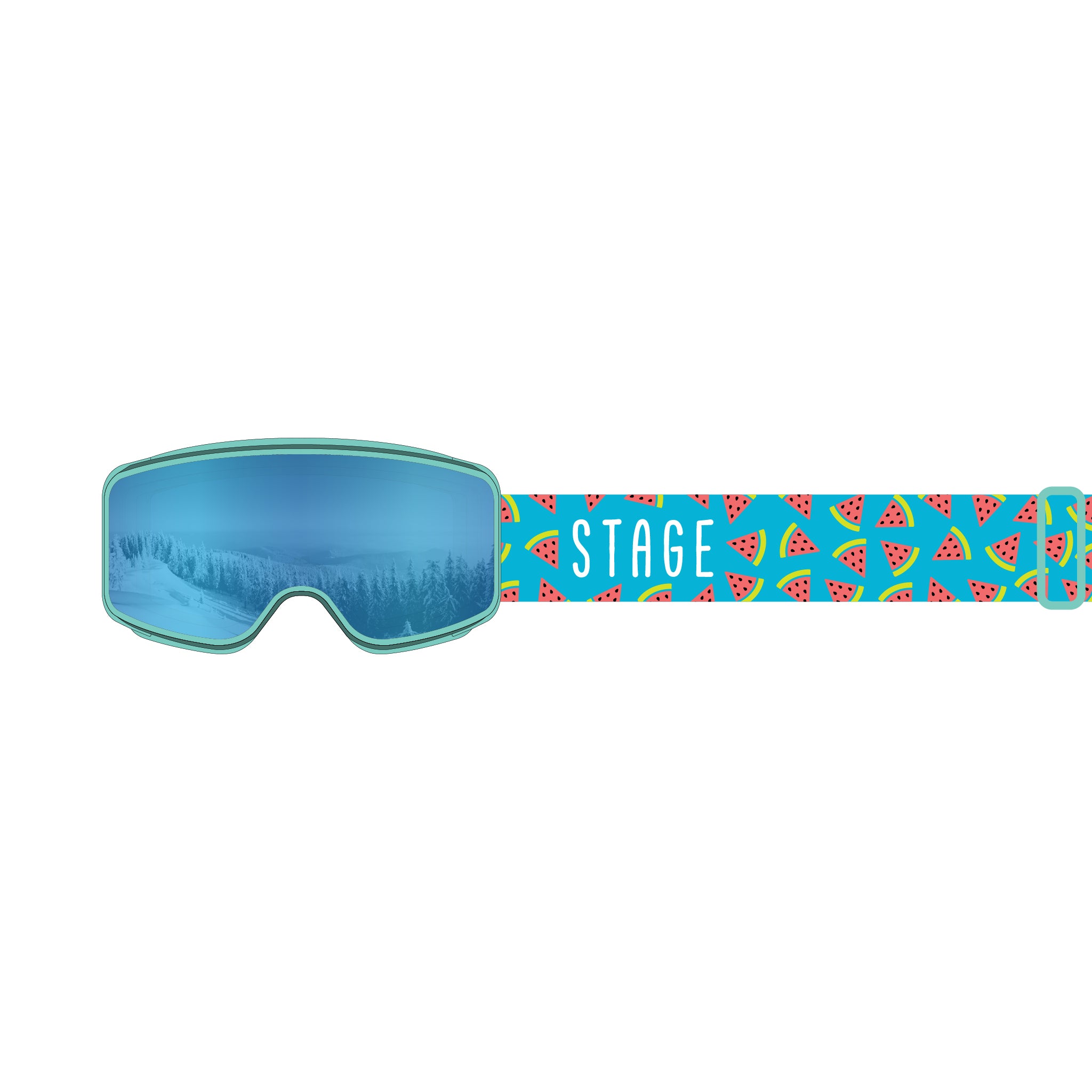 STAGE Cub Kid's Ski Goggle - Youth Ski & Snowboard Goggle (Ages 3-6)