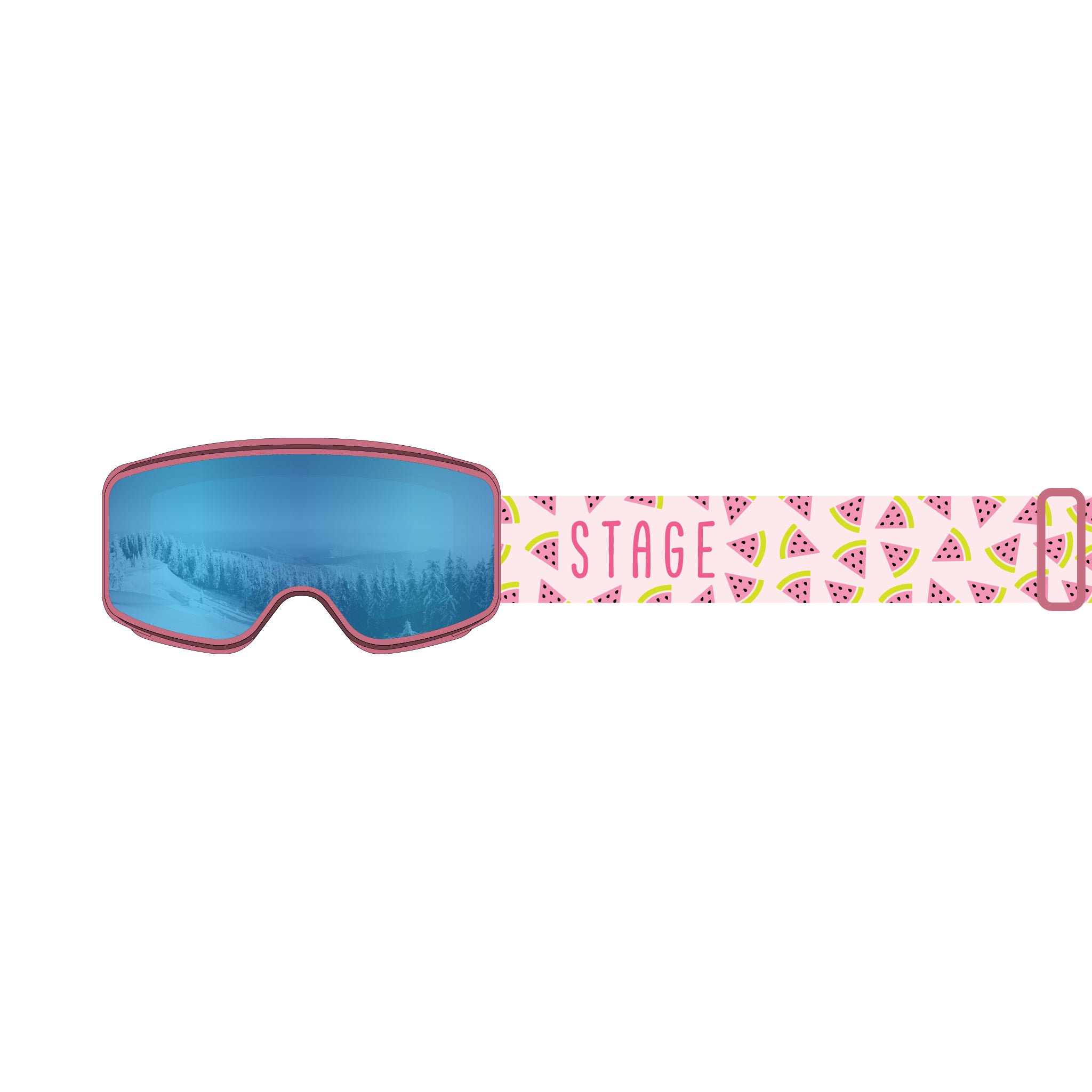 STAGE Cub Kid's Ski Goggle - Youth Ski & Snowboard Goggle (Ages 3-6)