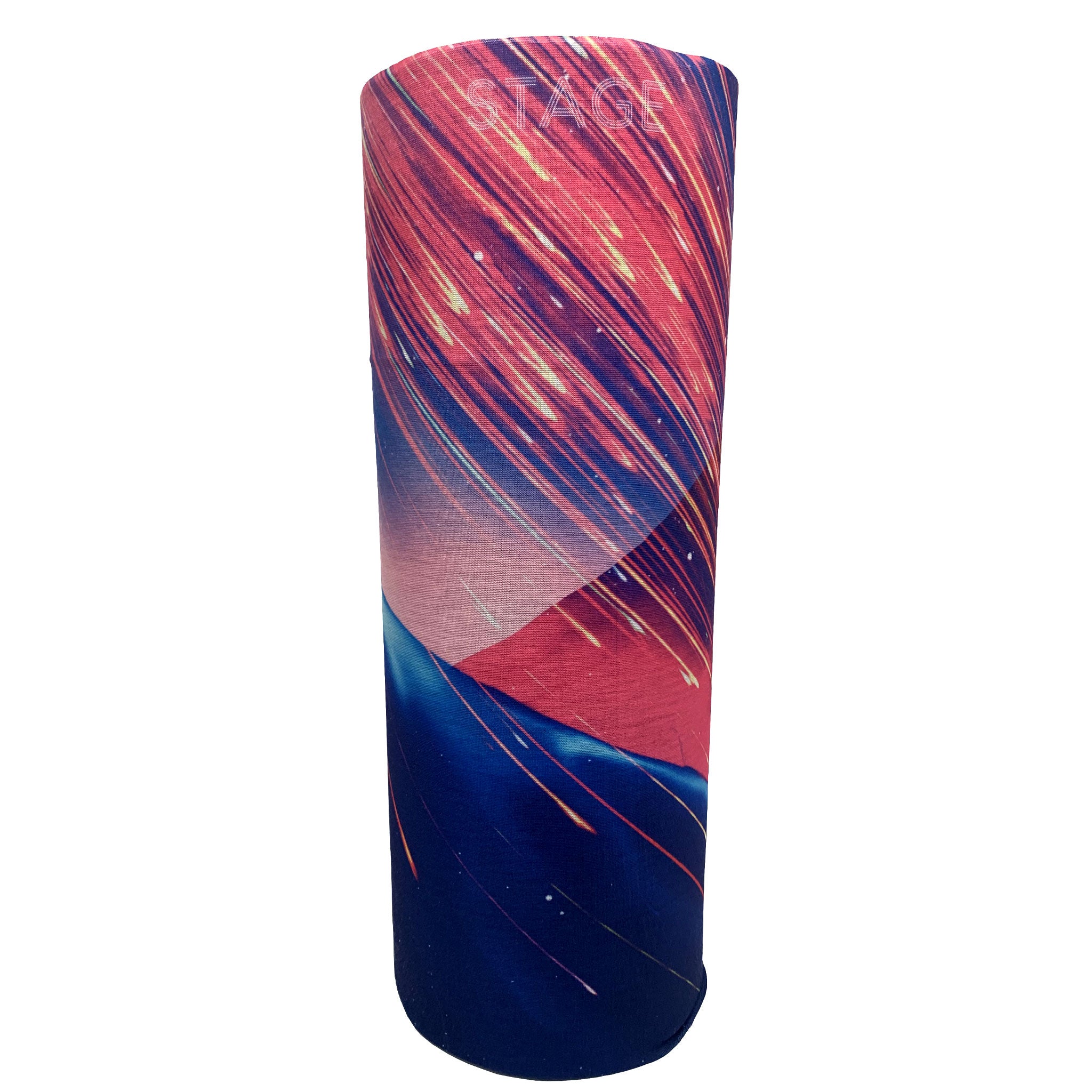 STAGE Face Tube - Neon Rain - Fleece - Adult Small