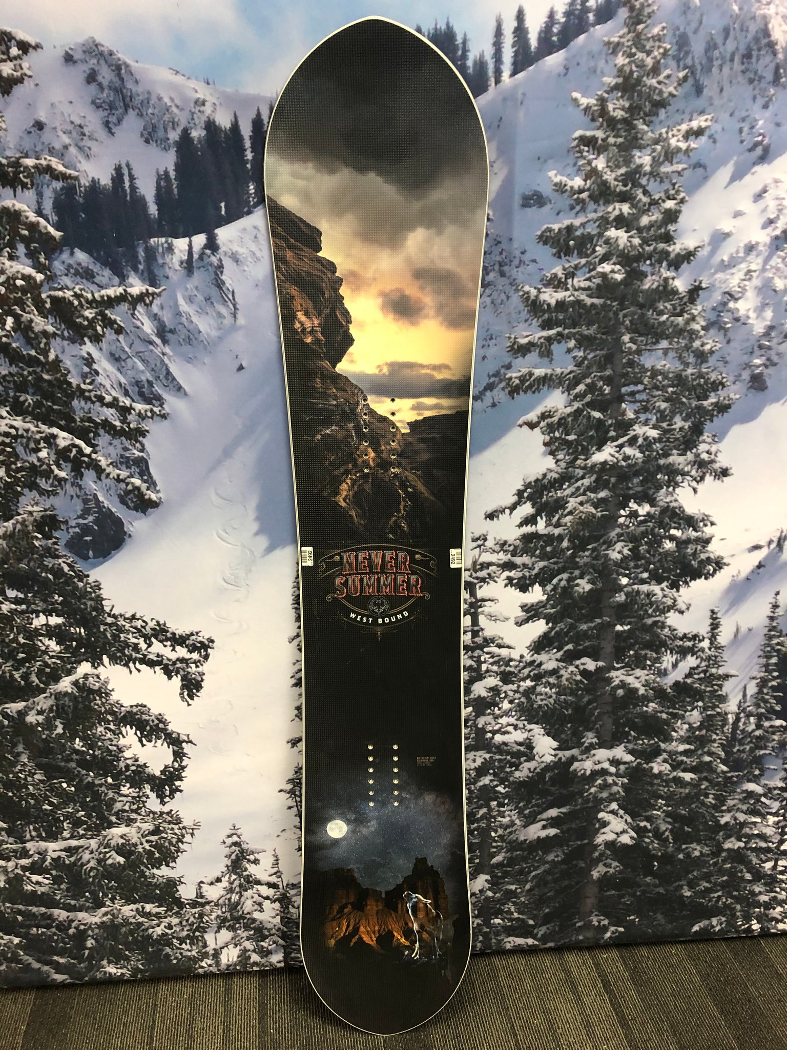 USED Never Summer West Bound 157cm - 19/20 All-Mountain Snowboard