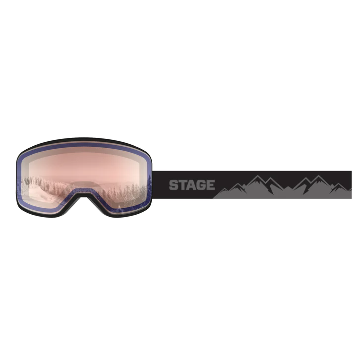 STAGE Prop Goggle - Black Frame / Detector Low Light Lens