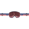 UV400 Protection Rose  Triple Layer Foam Anti-Fog Silicone Backed Strap Helmet Compatib