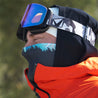 STAGE Propnetic, magnetic ski goggle includes the Detector lens for cloudy and stormy ski days, as well as the Mirror Chrome Smoke lens for Sunny days.