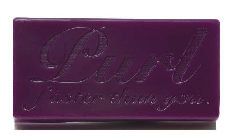 Purl All-Temp, Purple Ski &amp; Snowboard Wax 1lb Brick. 