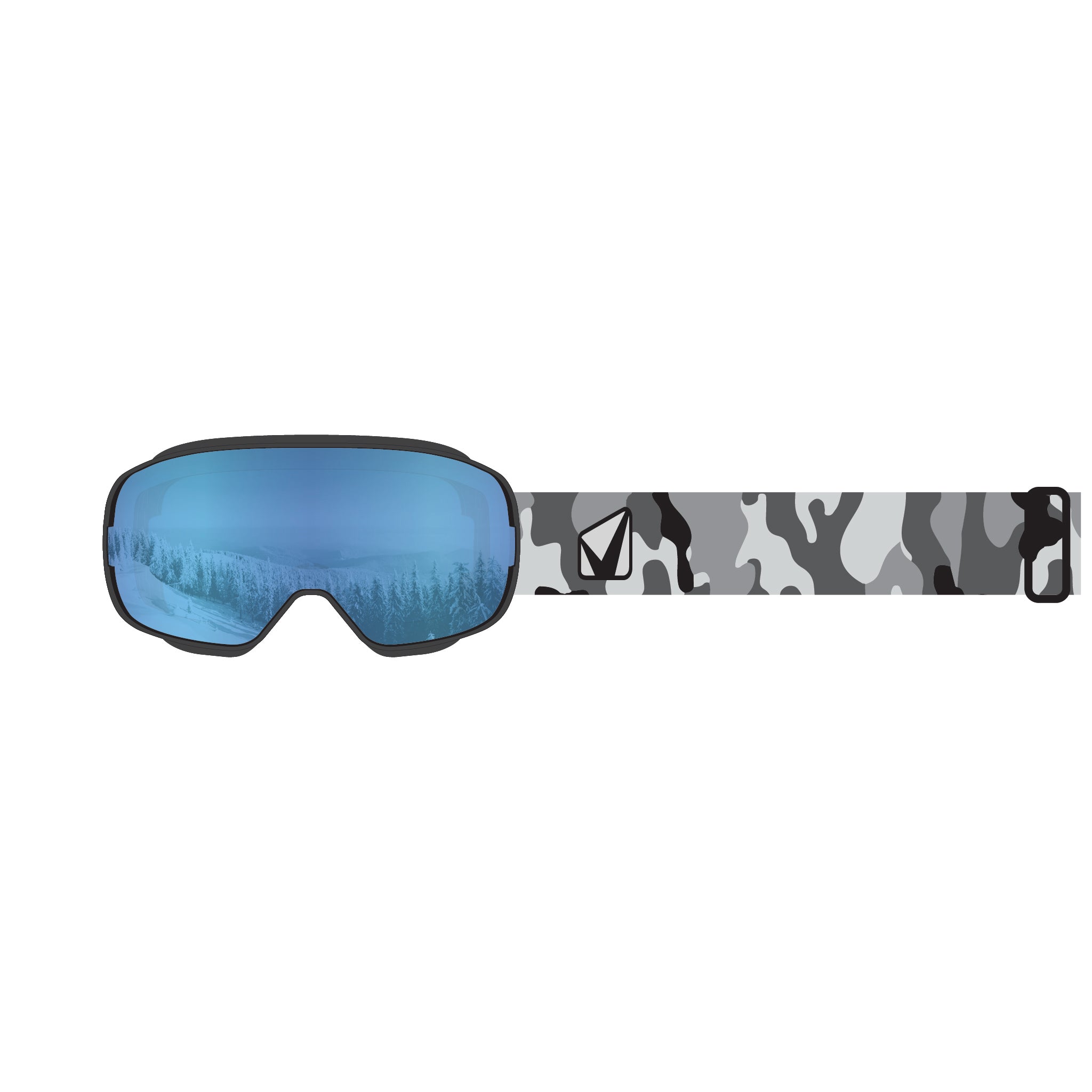 STAGE Replay Ski Goggle - Adult Small Ski & Snowboard Goggle - OTG Compatible