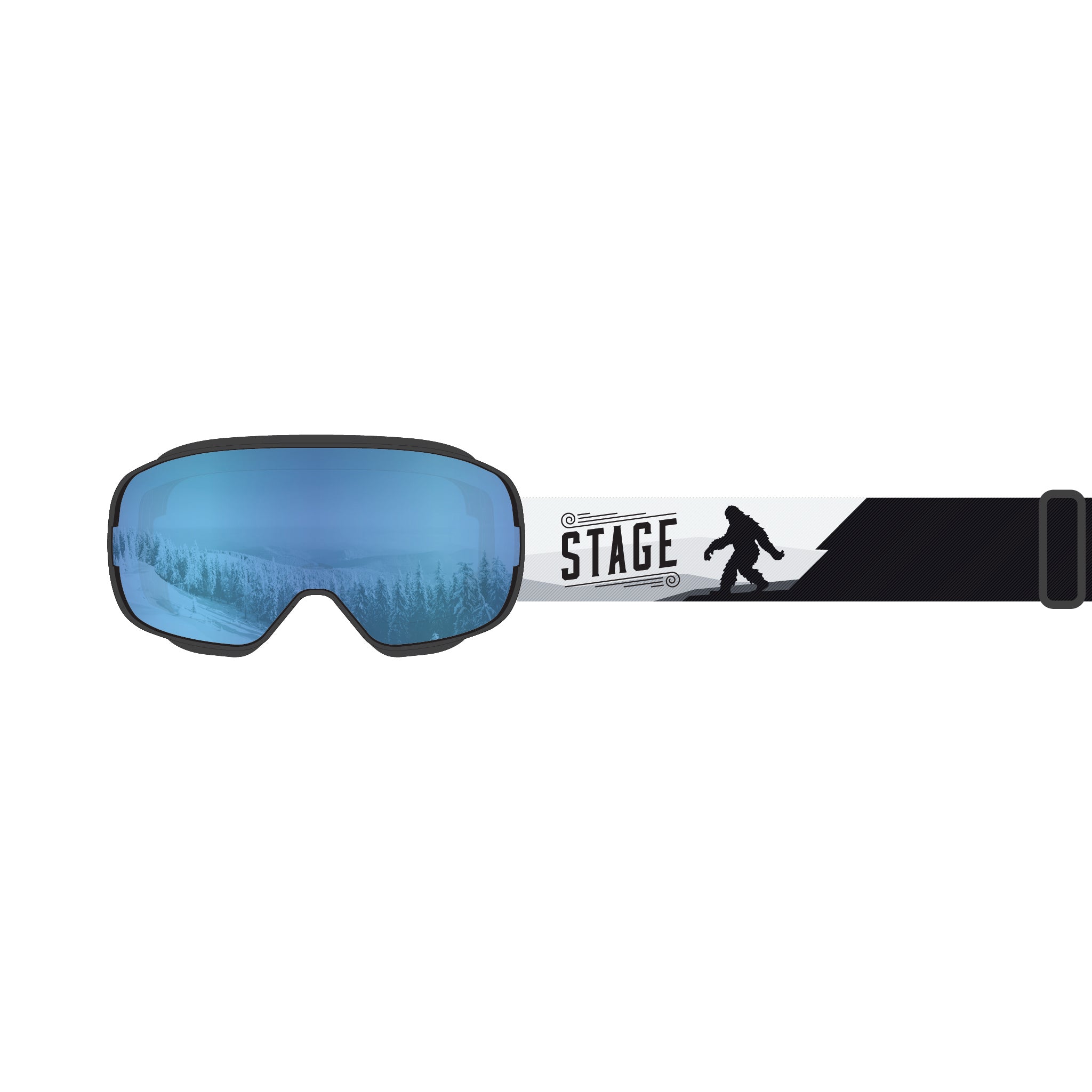 STAGE Replay Ski Goggle - Adult Small Ski & Snowboard Goggle - OTG Compatible