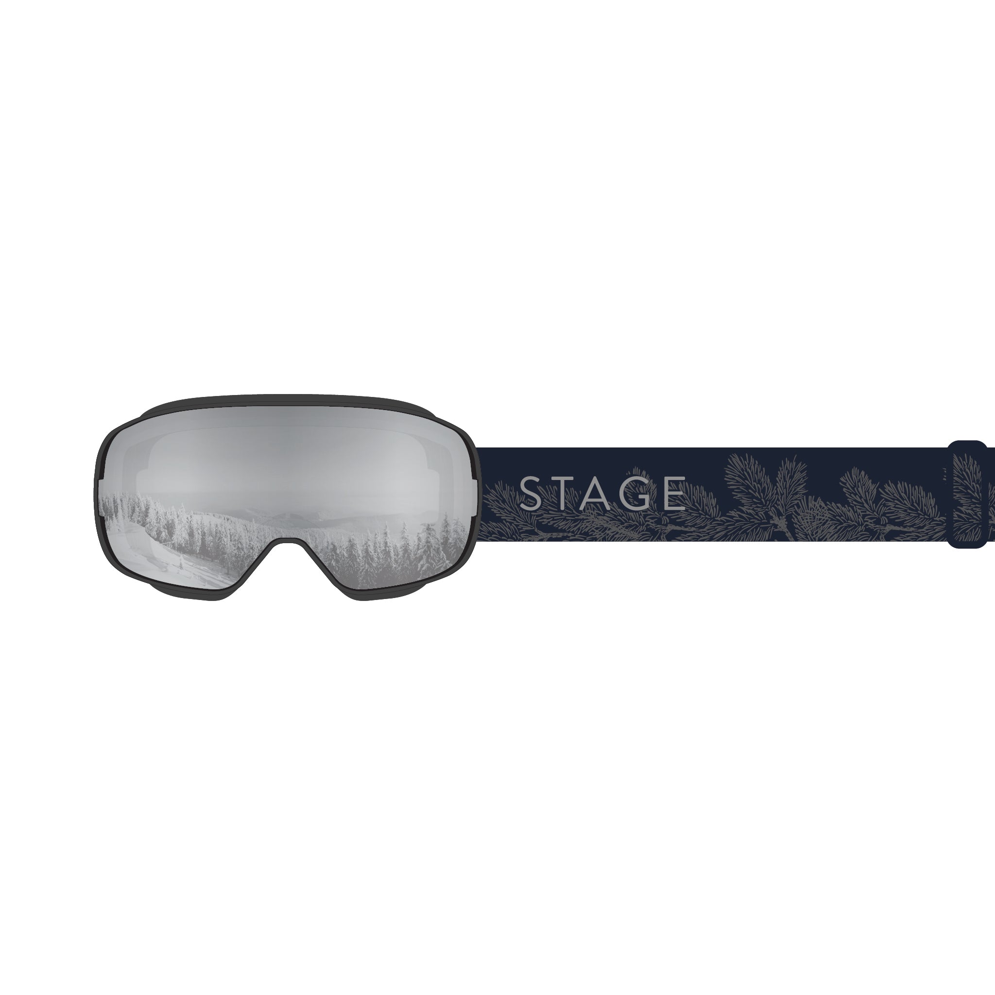 STAGE Replay Ski Goggle - Adult Small Ski & Snowboard Goggle - OTG Compatible