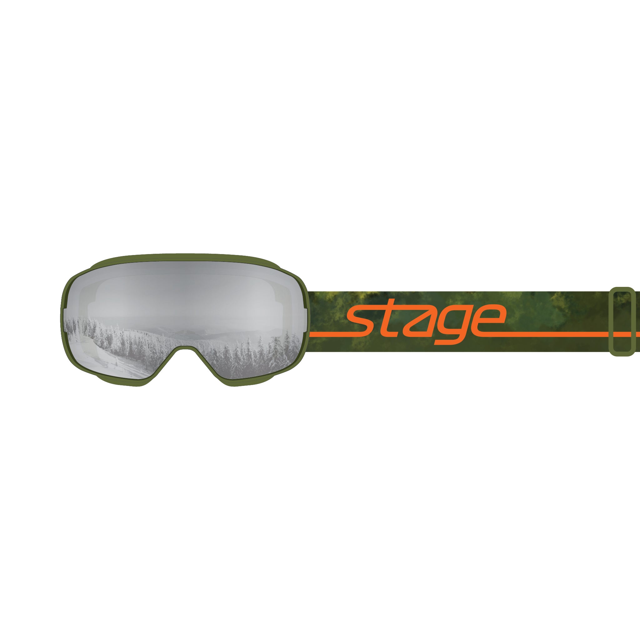 STAGE Replay Ski Goggle - Adult Small Ski & Snowboard Goggle - OTG Compatible
