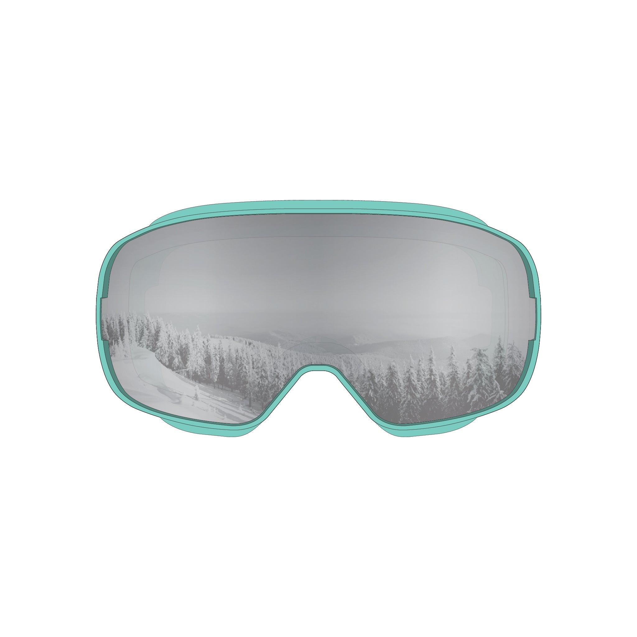 STAGE Replay Ski Goggle - Adult Small Ski & Snowboard Goggle - OTG Compatible