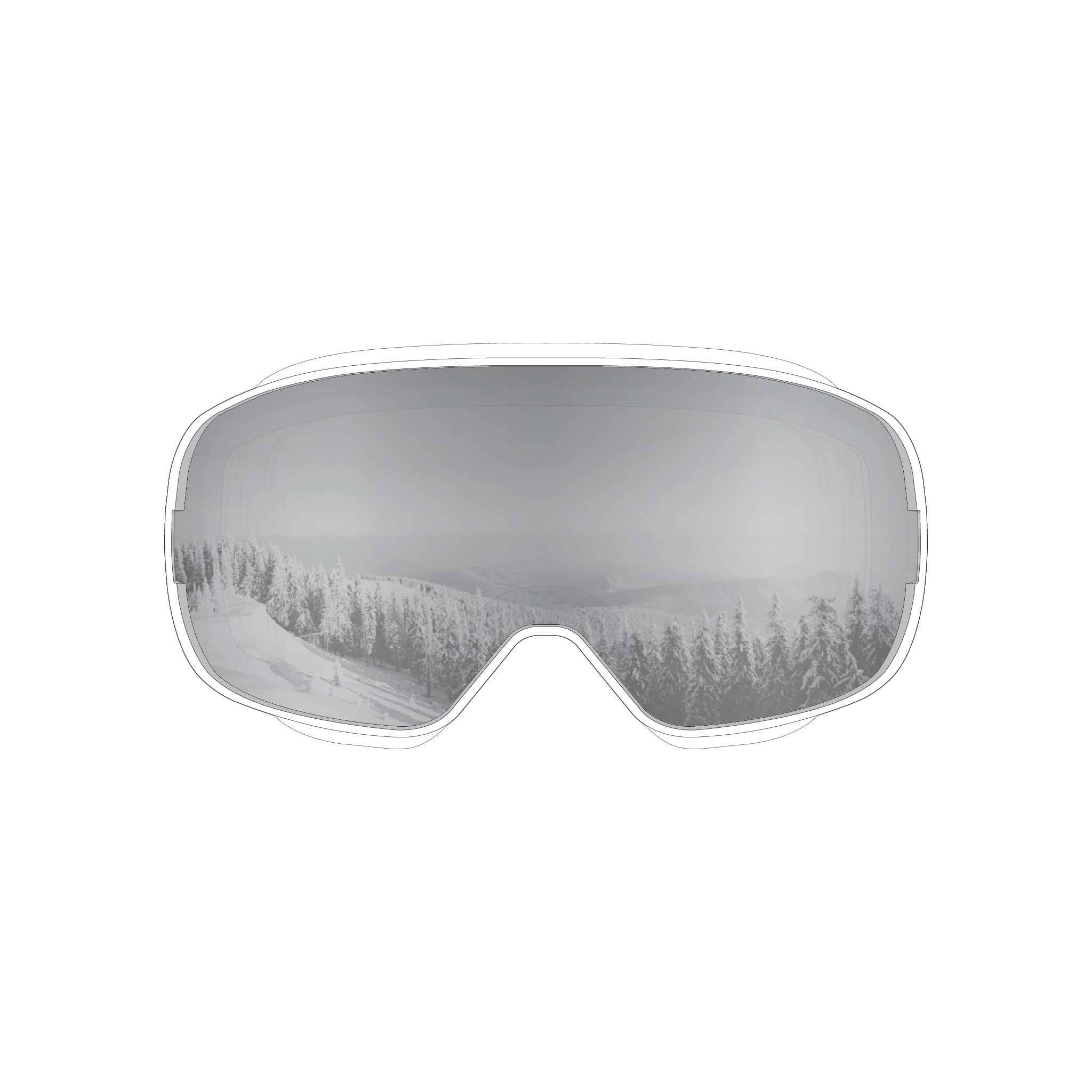 STAGE Replay Ski Goggle - Adult Small Ski & Snowboard Goggle - OTG Compatible