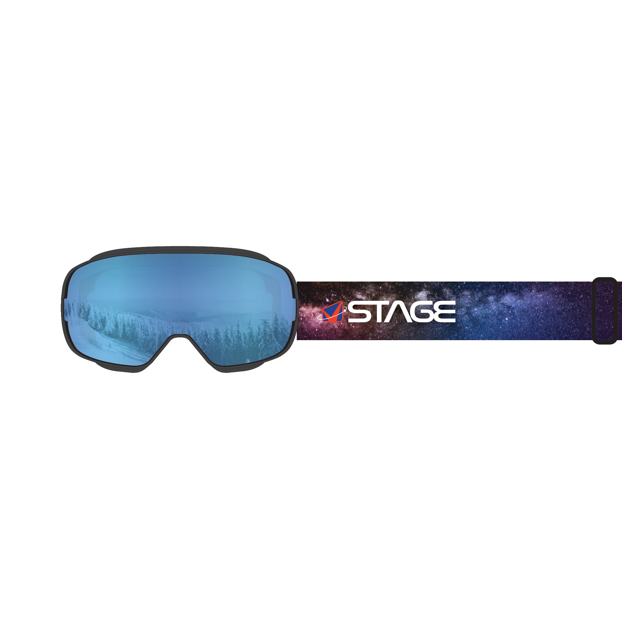 STAGE Replay Ski Goggle - Adult Small Ski & Snowboard Goggle - OTG Compatible