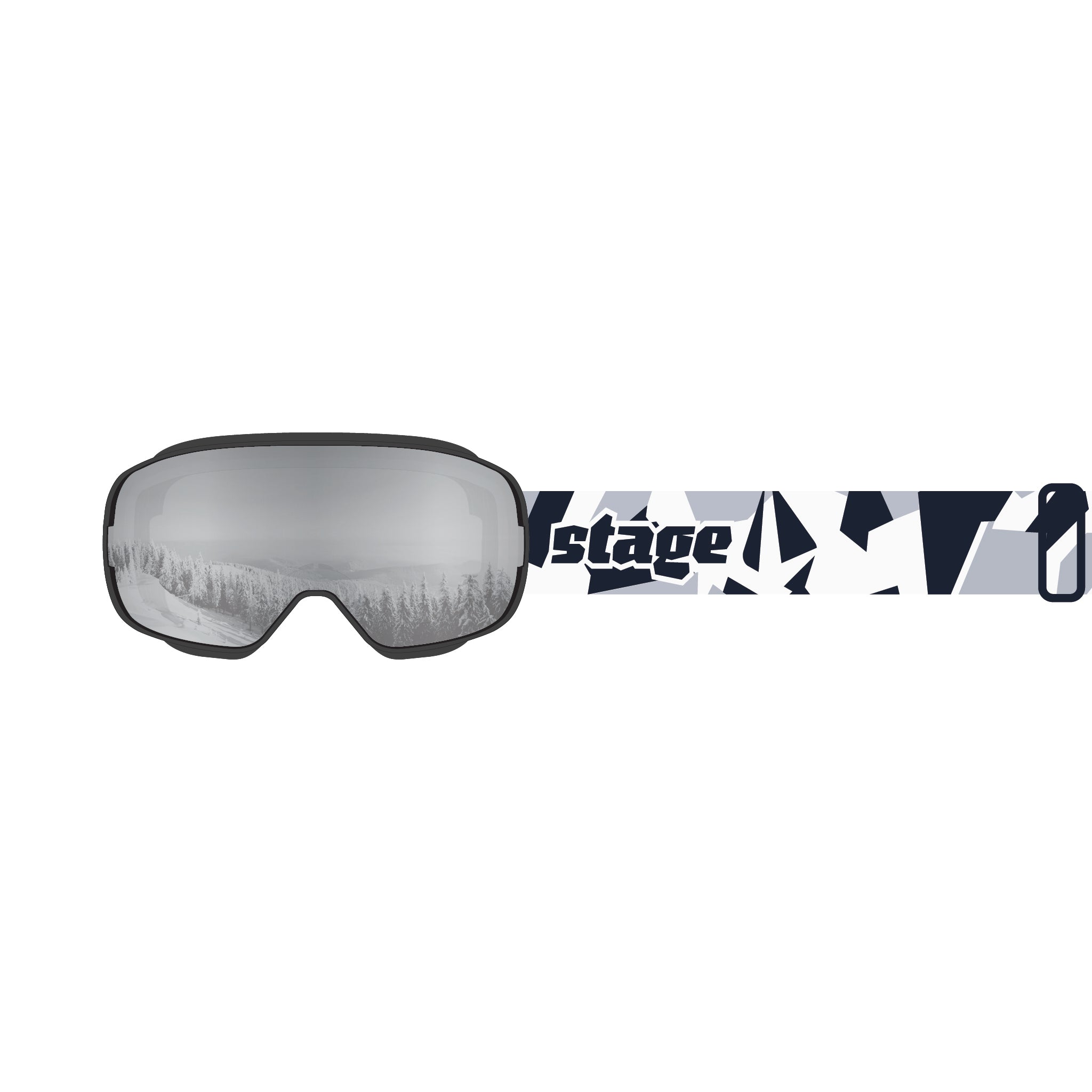 STAGE Replay Ski Goggle - Adult Small Ski & Snowboard Goggle - OTG Compatible