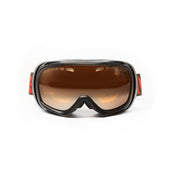Stylish Over the Glasses (OTG) complete with protective microfiber storage bag. Spherical double anti-fog lenses Fits over helmet with fully adjustable strap Flexible and durable frame for comfortable fit Great for any winter activity