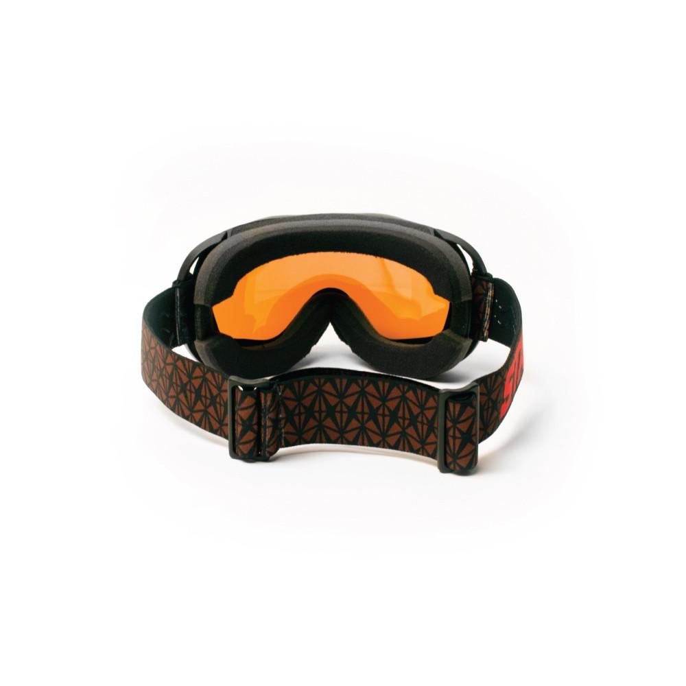 Stylish Over the Glasses (OTG) complete with protective microfiber storage bag. Spherical double anti-fog lenses Fits over helmet with fully adjustable strap Flexible and durable frame for comfortable fit Great for any winter activity