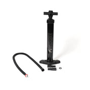 Double Action & Single Action Lever Fold-Up Feet Removable Screw-In Handles High Efficiency Hose and Gasket Pressure Gauge that reads 4psi - 29psi Inflate & Deflate Modes﻿