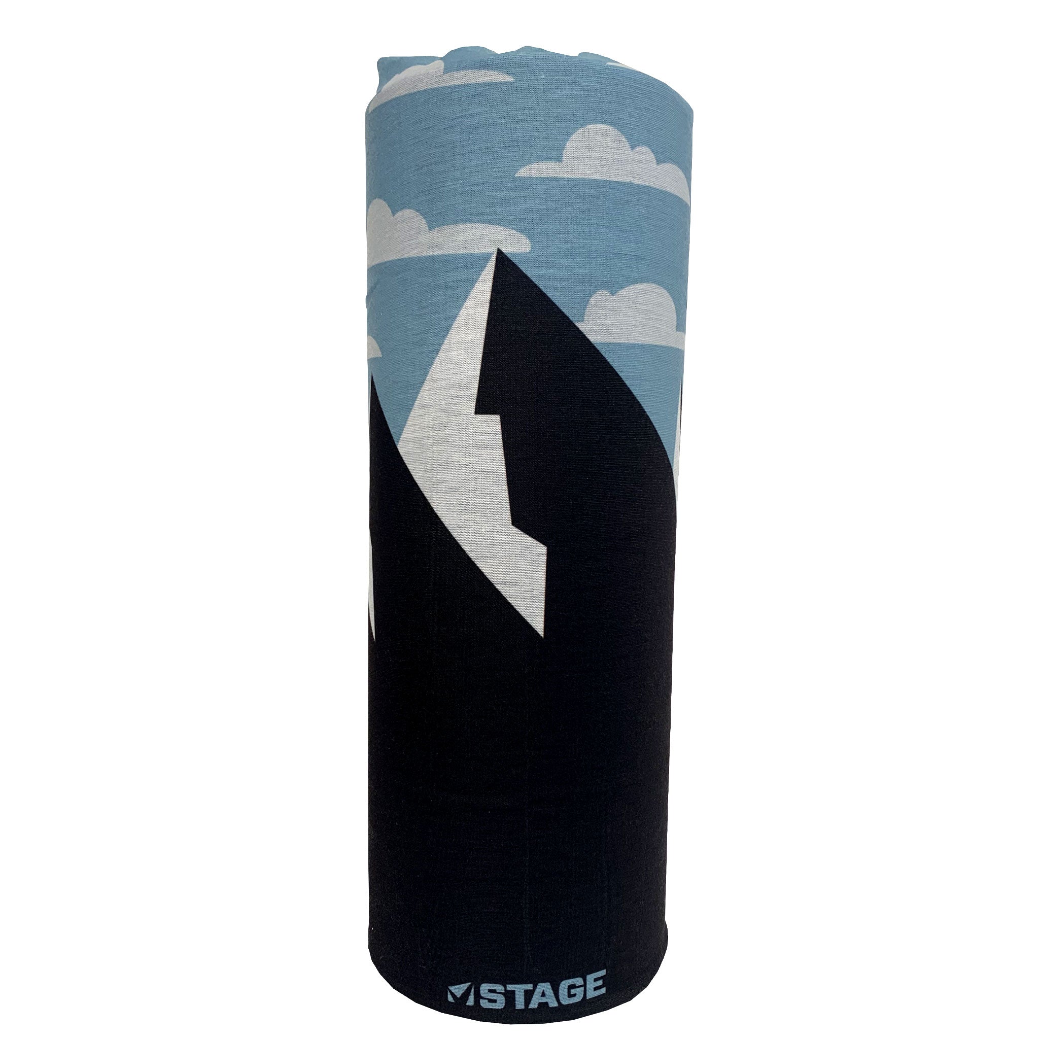 STAGE Face Tube - Shadow Mountain Blue - Adult