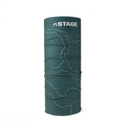 100% polyester microfiber. 100% seamless. One size fits most. Protection against the sun.  Protection against the wind. Quick drying.  Weighs 1.1 ounce. Machine washable.