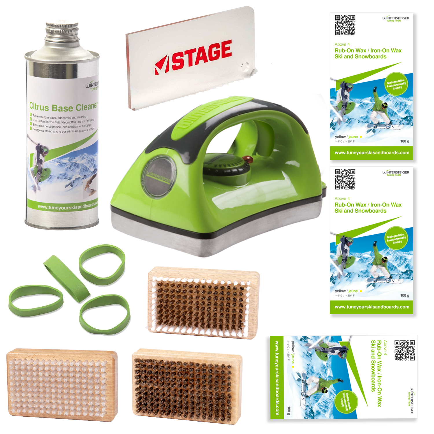 Wax Your Own Skis Bundle - Deluxe