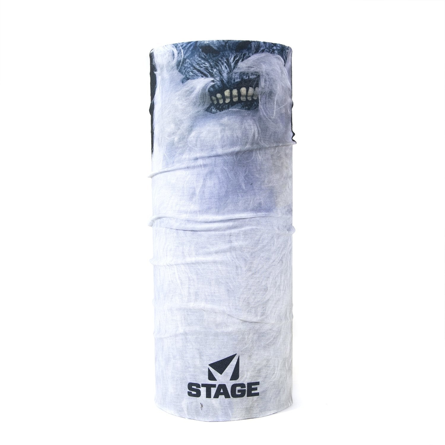 100% polyester microfiber. 100% seamless. One size fits most. Protection against the sun.  Protection against the wind. Quick drying.  Weighs 1.1 ounce. Machine washable.