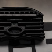 2-Sided File Insert for 88° or 90° Bevel One Side is a dual cut bastard file good for material removal One side is a straight cut bastard file great for fine tuning  Pocket Sized for Easy Transports 88° or 90° Bevel Ergonomically Designed with Easy-to-Use Grip