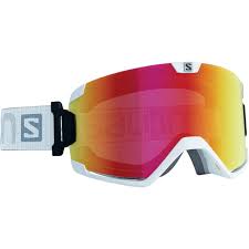 Salomon Cosmic AFS Access OTG Goggle - White Frame / Red Lens