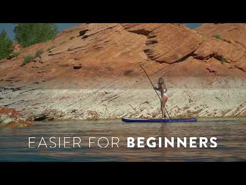 STAGE 2SIDE Double-Sided Paddleboard Paddle - Aluminum w/ PP+F Blades - SUP Paddle