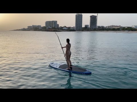 STAGE 2SIDE Double-Sided Paddleboard Paddle - Aluminum w/ PP+F Blades - SUP Paddle