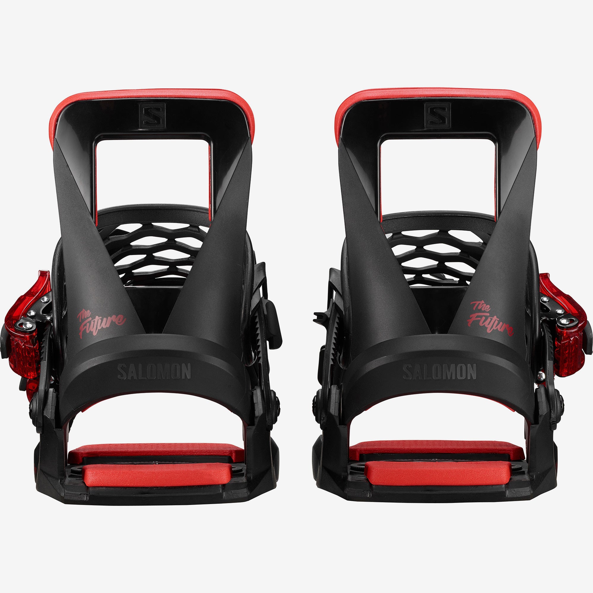 Salomon The Future - Black/Red - Jr Snowboard Binding