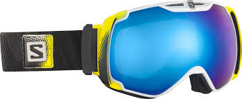 Salomon X-Tend Goggle - White Frame / Blue Solar Lens